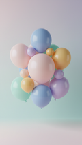 Pastel Matte Latex Balloon Set